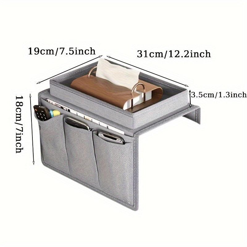 Multifunctional Hanging Storage Bag Non-woven Fabric Gray