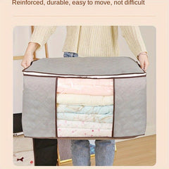 Foldable Large Storage Bag for Bedding Organizer Packing Cube - Quilt Clothes
