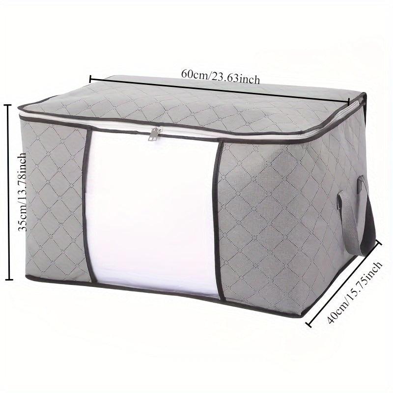 Foldable Large Storage Bag for Bedding Organizer Packing Cube - Quilt Clothes