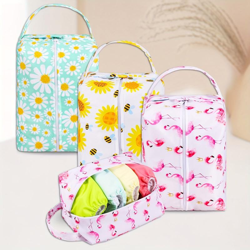 ANANBABY Waterproof Diaper Storage Bags - Portable & Hangable