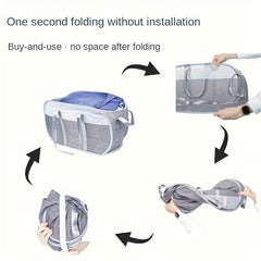 Foldable Laundry Basket with Handle