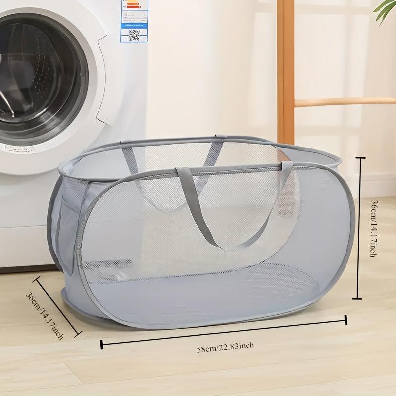 Foldable Laundry Basket with Handle