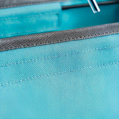 Fabric Hanging Bag with Hook for Dorm and Bedroom Organization