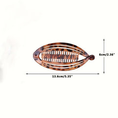 Vintage Banana Clip Hair Claw Ponytail Clip Hair Accessories For Women Girls