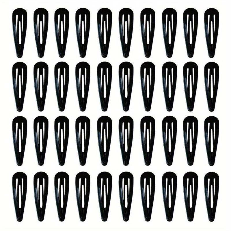 40pcs Snap Hair Clips Hair Barrettes For Girls Non Slip Barrettes Hair Accessori