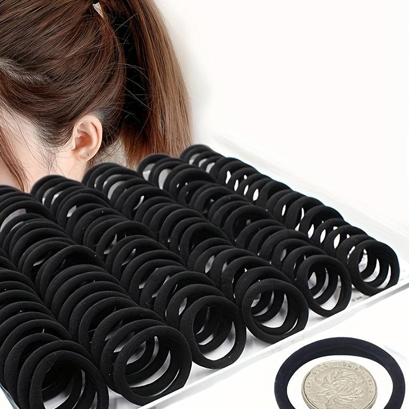 100pcs Hair Tie Rubber Band High Elastic Hair Tie Female Hair Rope