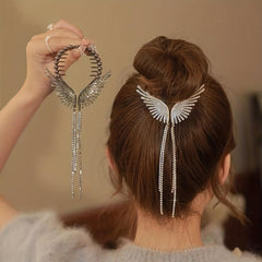 Angel Wings Hair Claw Wedding Hair Clip
