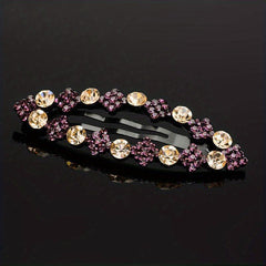 Crystal Rhinestone Hair Clip Barrette Hairpin Hair Accessories