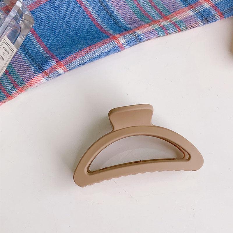 Matte Minimalist Hair Claw Clips For Thick Hair