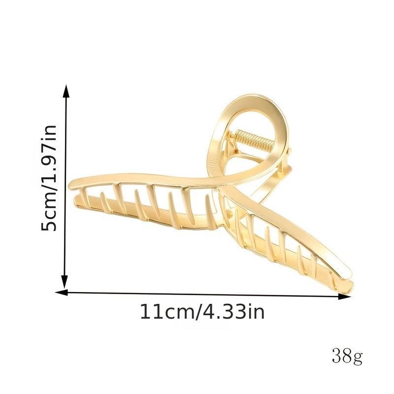 Oversize Non Slip Hair Claw Clip Strong Hold Grip Hair Jaw Clip