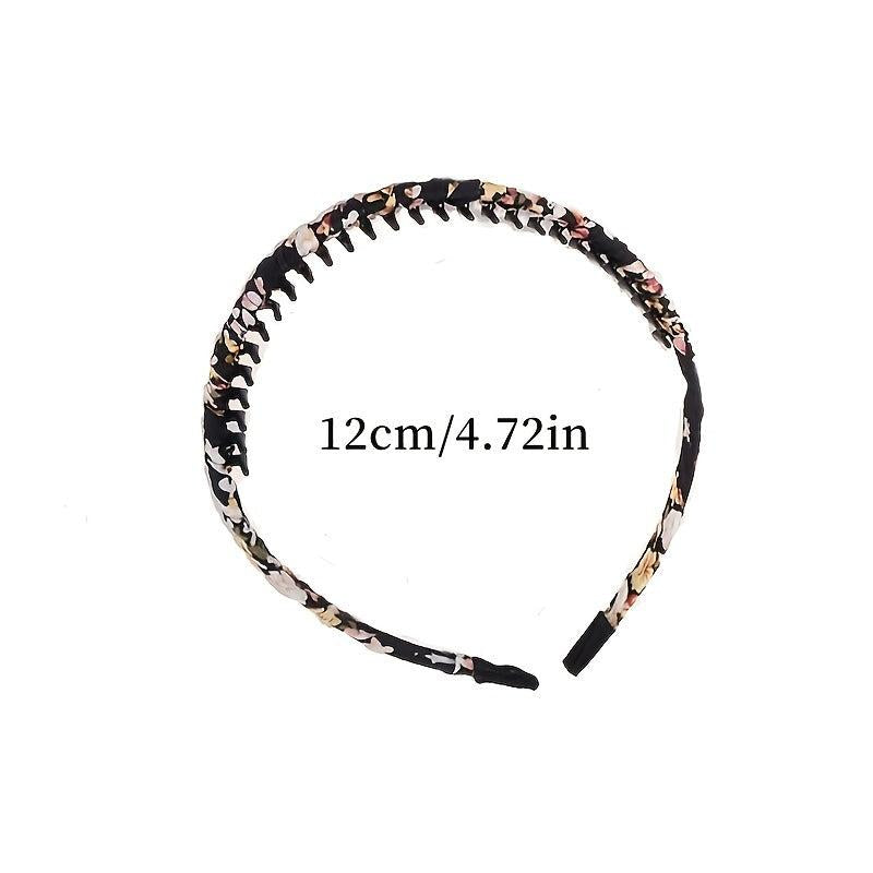 Bohemia Style Resin Teeth Comb Hair Hoop Hairband Hair Accessories
