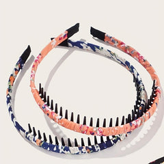 Bohemia Style Resin Teeth Comb Hair Hoop Hairband Hair Accessories
