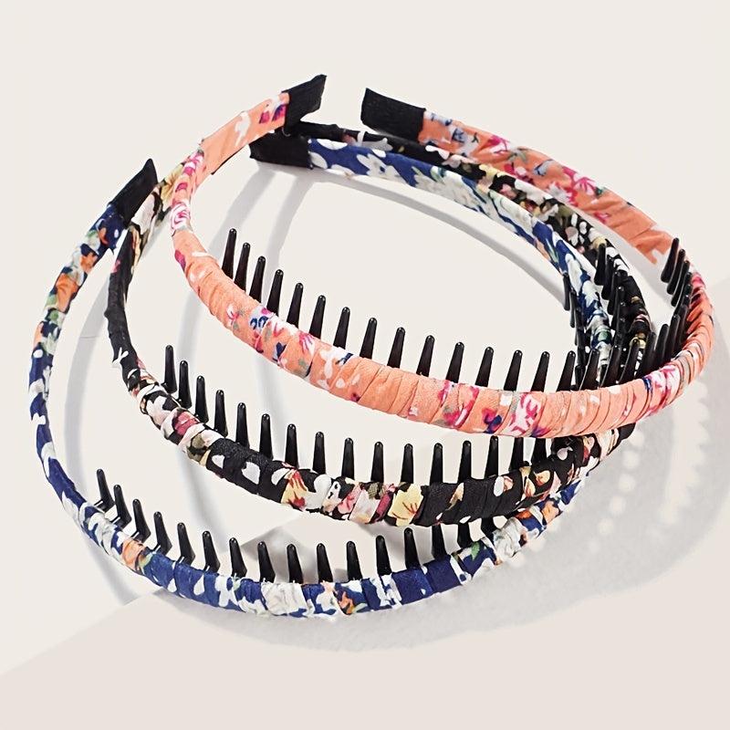 Bohemia Style Resin Teeth Comb Hair Hoop Hairband Hair Accessories
