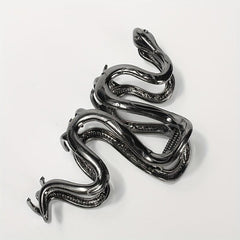 Alloy Snake Shaped Hair Claw Goth Punk Vintage Hair Clip