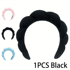 3pcs Makeup Hairband Women Spa Headband Bubble Headband For Washing Face
