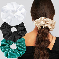 Satin Scrunchie Elastic Hair Tie XXL Scrunchie