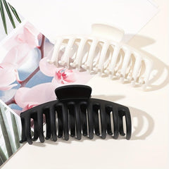 Matte Non Slip Hair Claw Clip Strong Grip Hair Jaw Clip For Thick Hair