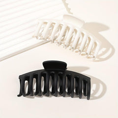 Matte Non Slip Hair Claw Clip Strong Grip Hair Jaw Clip For Thick Hair