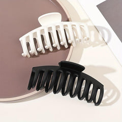 Matte Non Slip Hair Claw Clip Strong Grip Hair Jaw Clip For Thick Hair