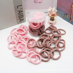 50 PCS Luminous Hair Ties Ponytail Holders Hair Bands For Women Girls Teens