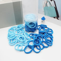 50 PCS Luminous Hair Ties Ponytail Holders Hair Bands For Women Girls Teens