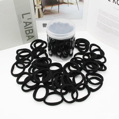 50 PCS Luminous Hair Ties Ponytail Holders Hair Bands For Women Girls Teens