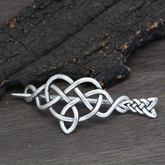 Viking Celtic Crown Hairpin Hair Accessories Silvery Irish Long Hair Decorative