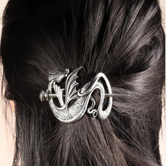 Viking Celtic Hair Clips Hairpins Silvery Hair Pin Chignon Celtic Knot Jewelry