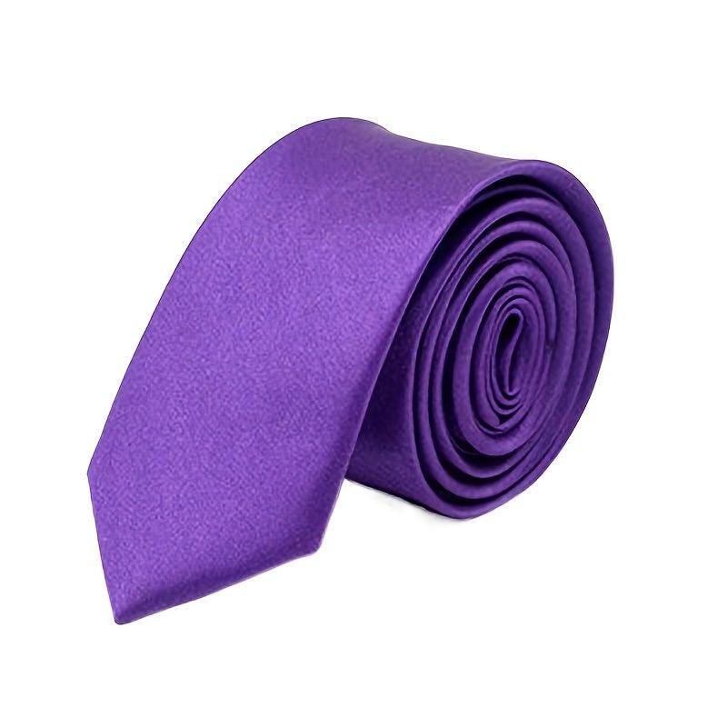 Men's Narrow Tie Formal Suit Business Necktie 145x5cm