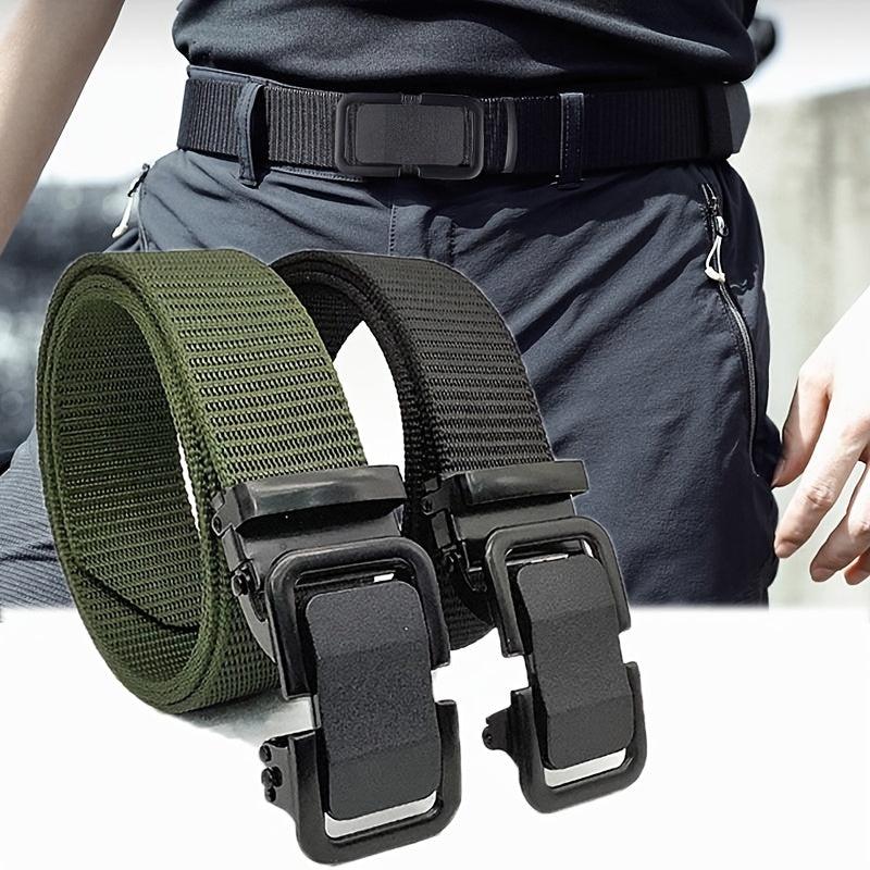 Men's Nylon Woven Tactical Belt