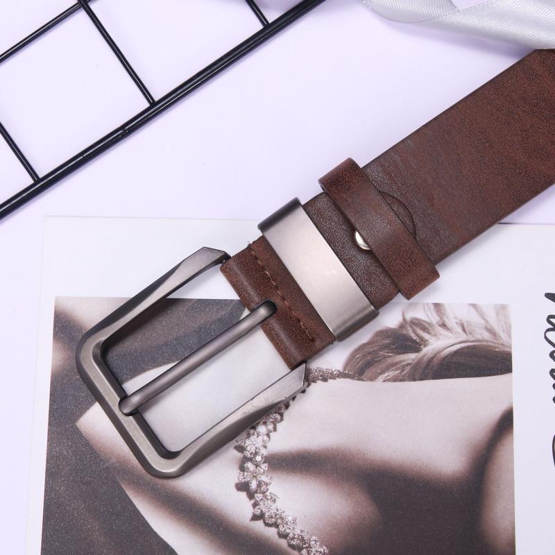 Men Plain Belt With Hole Punch
