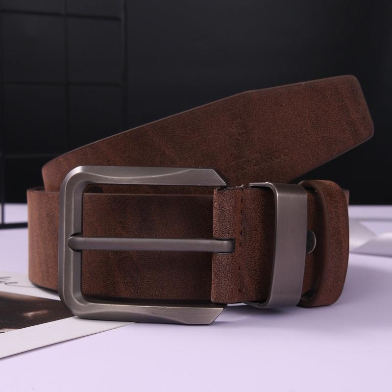 Men Plain Belt With Hole Punch