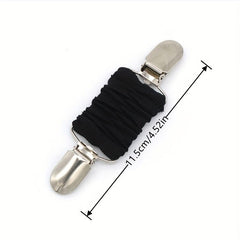 Elastic Clothes Clip Brooch Pins Sweater Shawl Cape Pins Decoration