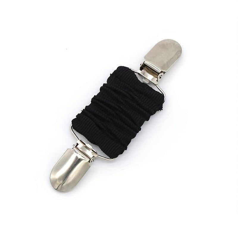 Elastic Clothes Clip Brooch Pins Sweater Shawl Cape Pins Decoration