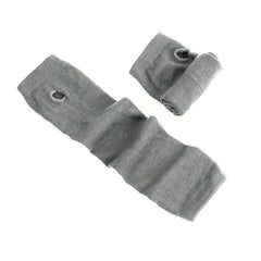Y2K Striped Knitted Fingerless Gloves