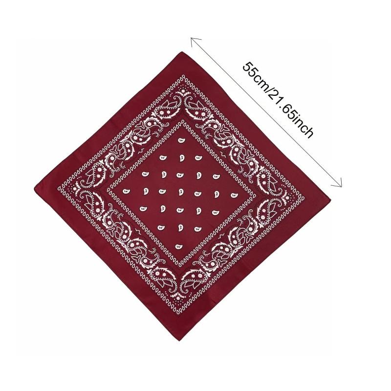 Head Scarf Bandana Hair Band Floral Print Outdoor Sports Head Wrap