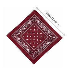 Head Scarf Bandana Hair Band Floral Print Outdoor Sports Head Wrap