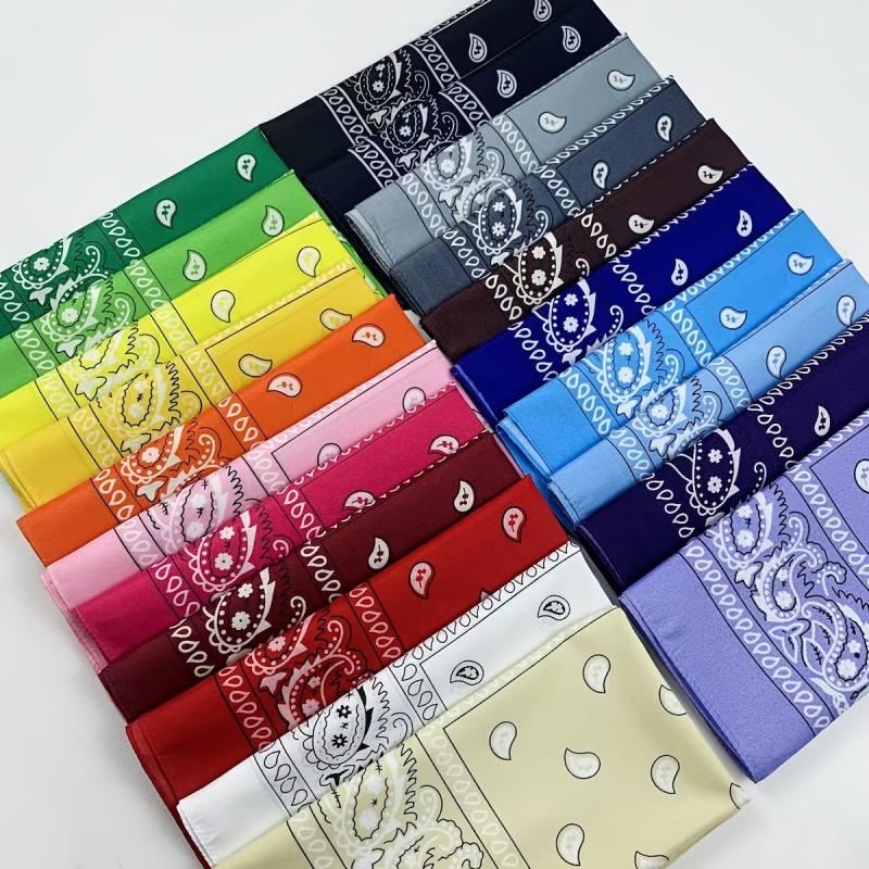 Head Scarf Bandana Hair Band Floral Print Outdoor Sports Head Wrap