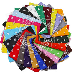 Head Scarf Bandana Hair Band Floral Print Outdoor Sports Head Wrap