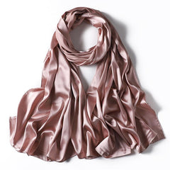 Satin Bandana Glitter Scarf Lightweight Square Headscarf