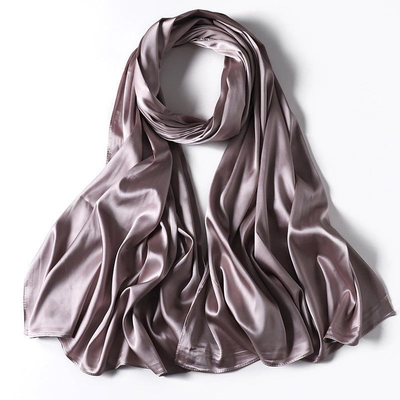 Satin Bandana Glitter Scarf Lightweight Square Headscarf
