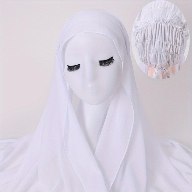 Chiffon Hoodie Scarf Hijab Turban Head Wrap Bandana Hair Accessory