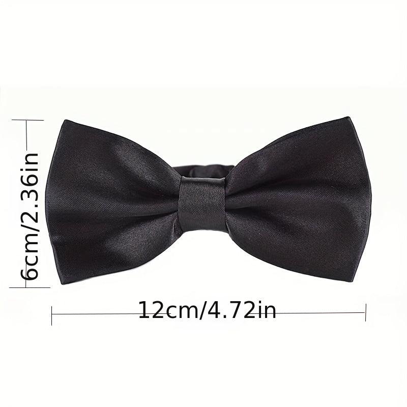 Burgundy Wedding Bows Groomsmen Bow Ties Men's Groom Bow Ties