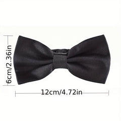 Burgundy Wedding Bows Groomsmen Bow Ties Men's Groom Bow Ties