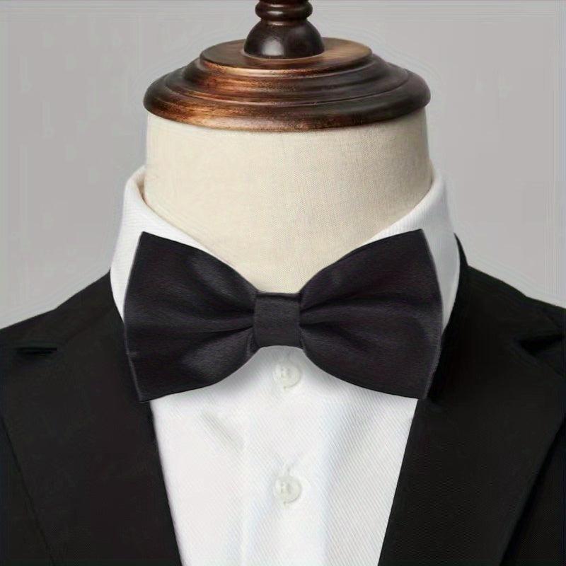 Burgundy Wedding Bows Groomsmen Bow Ties Men's Groom Bow Ties