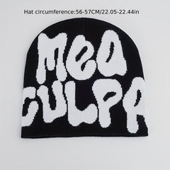 Hip Hop Knitted Beanie Cap Candy Y2K Skull Hat