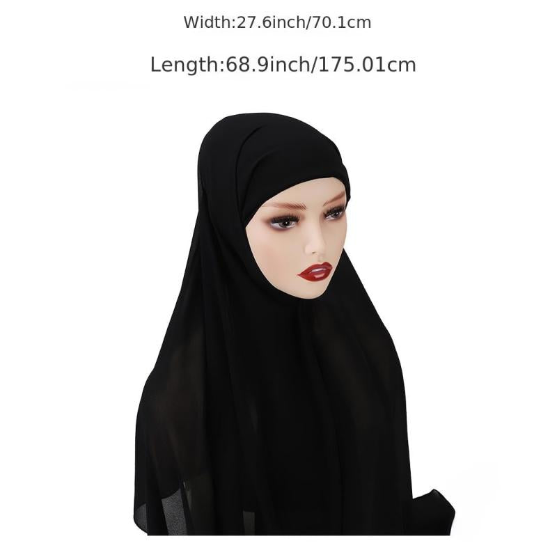 Chiffon Hijab Head Scarf Bandana Head Wrap Women Girls