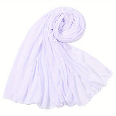 Candy Hijab Head Scarf Classic Shawl Elastic Turban Scarf