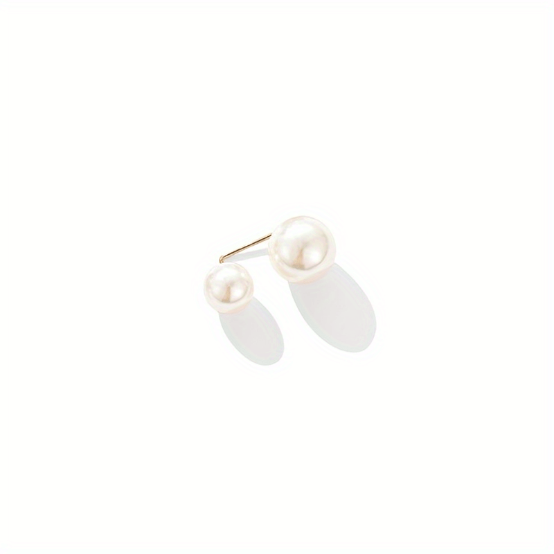 Faux Pearl Waistband Pin Buckle Clothes Skirt Waist Pin Pants Brooch