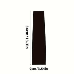 2pcs Women's Ice Silk Arm Sleeve Sun Protection Cooling Gloves For Sports